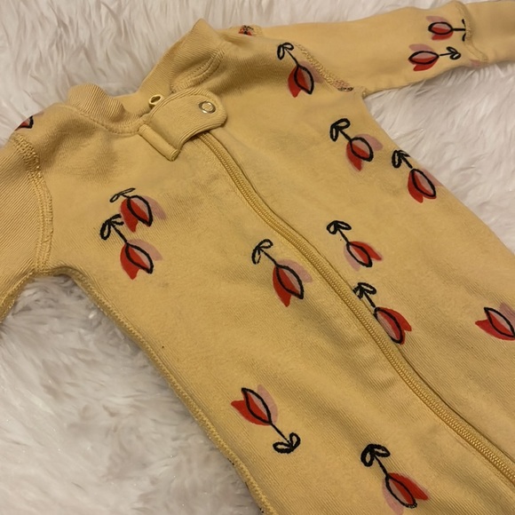 Hanna Andersson Footed Zip Pajama - Picture 2 of 4